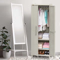 ARMARIO GRANDE P/ROPA RATTAN TAUPE