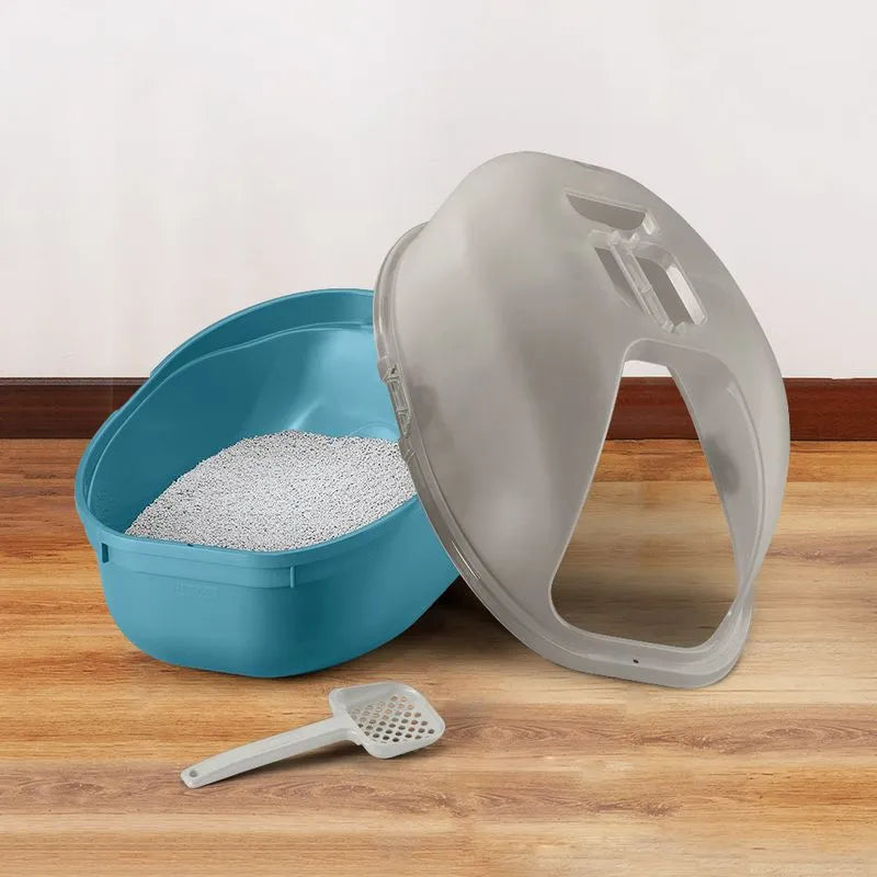 ARENERO PARA GATO AZUL GRIS