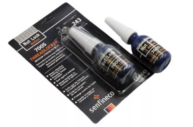 Traba Rosca medio Azul 7005