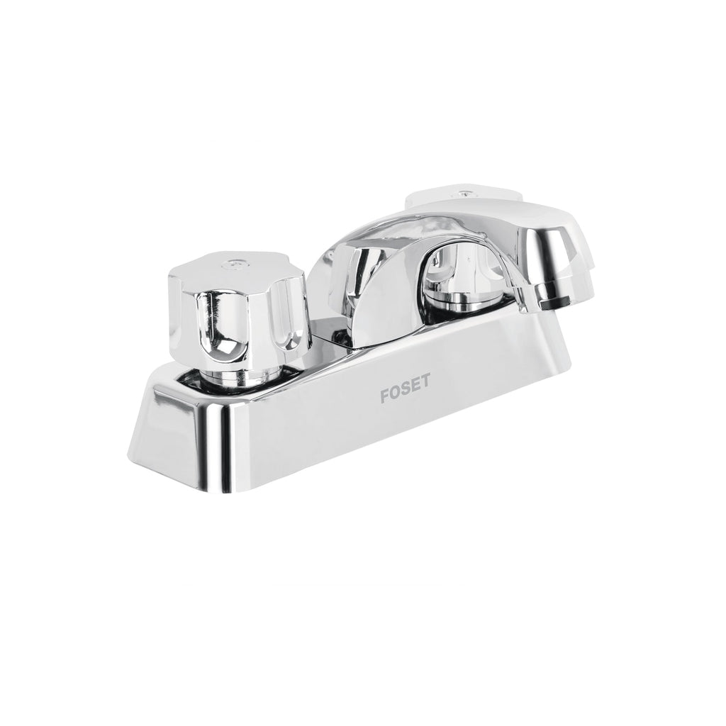 Mezcladora 4" lavabo, ABS, hexagonal, BASIC