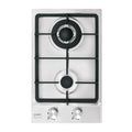 Parrilla gas empotrable 30cm, 2 quem, acero inox, RIVIERA