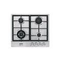 Parrilla gas empotrable 60cm, 4 quem, acero inox, RIVIERA
