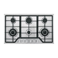 Parrilla gas empotrable 90cm, 6 quem, acero inox, RIVIERA