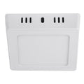 Luminario LED plafón 6W 6500K, cuadrado, blanco, VOLTECK