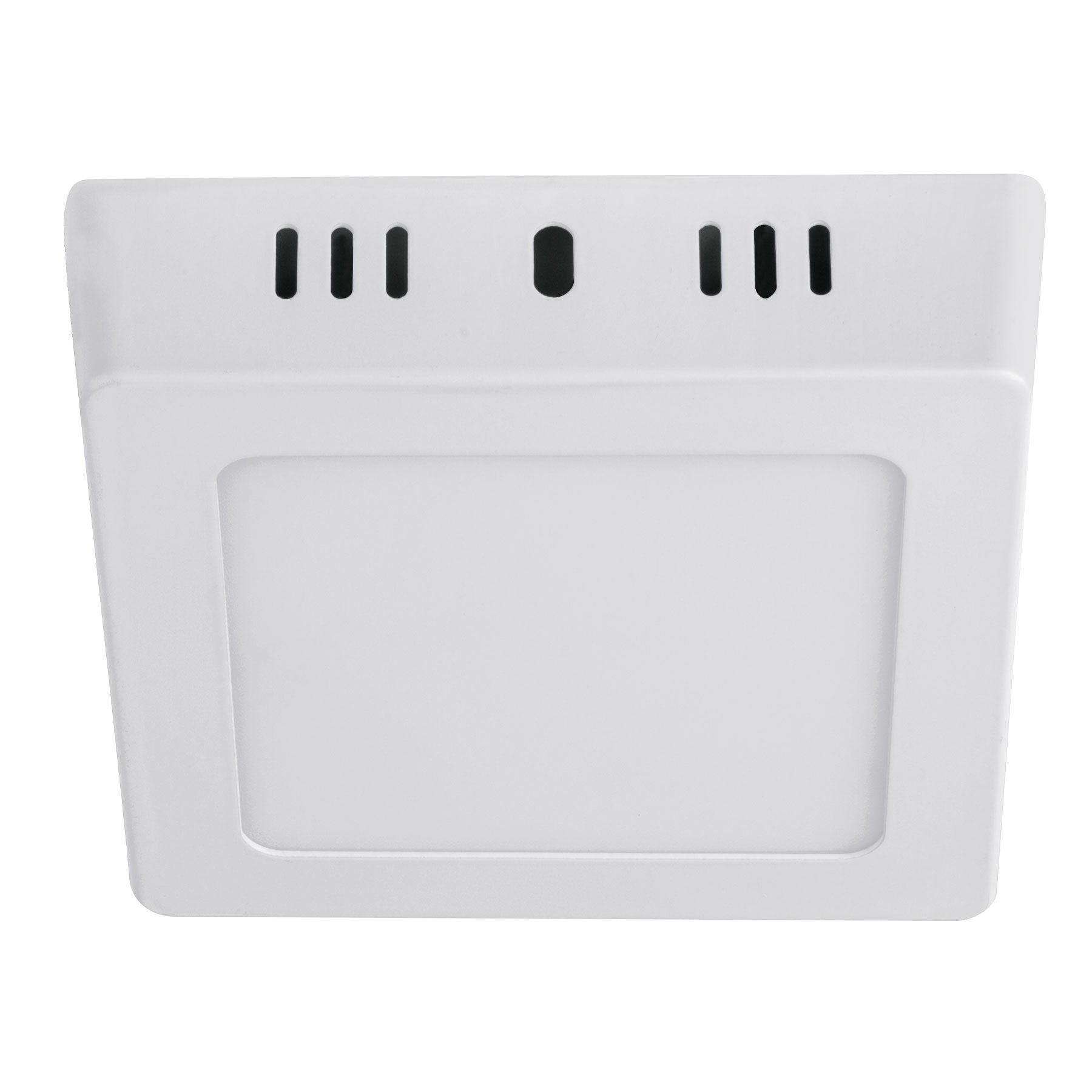 Luminario LED plafón 6W 6500K, cuadrado, blanco, VOLTECK
