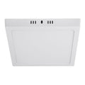 Luminario LED plafón 18W 6500K, cuadrado, blanco, VOLTECK