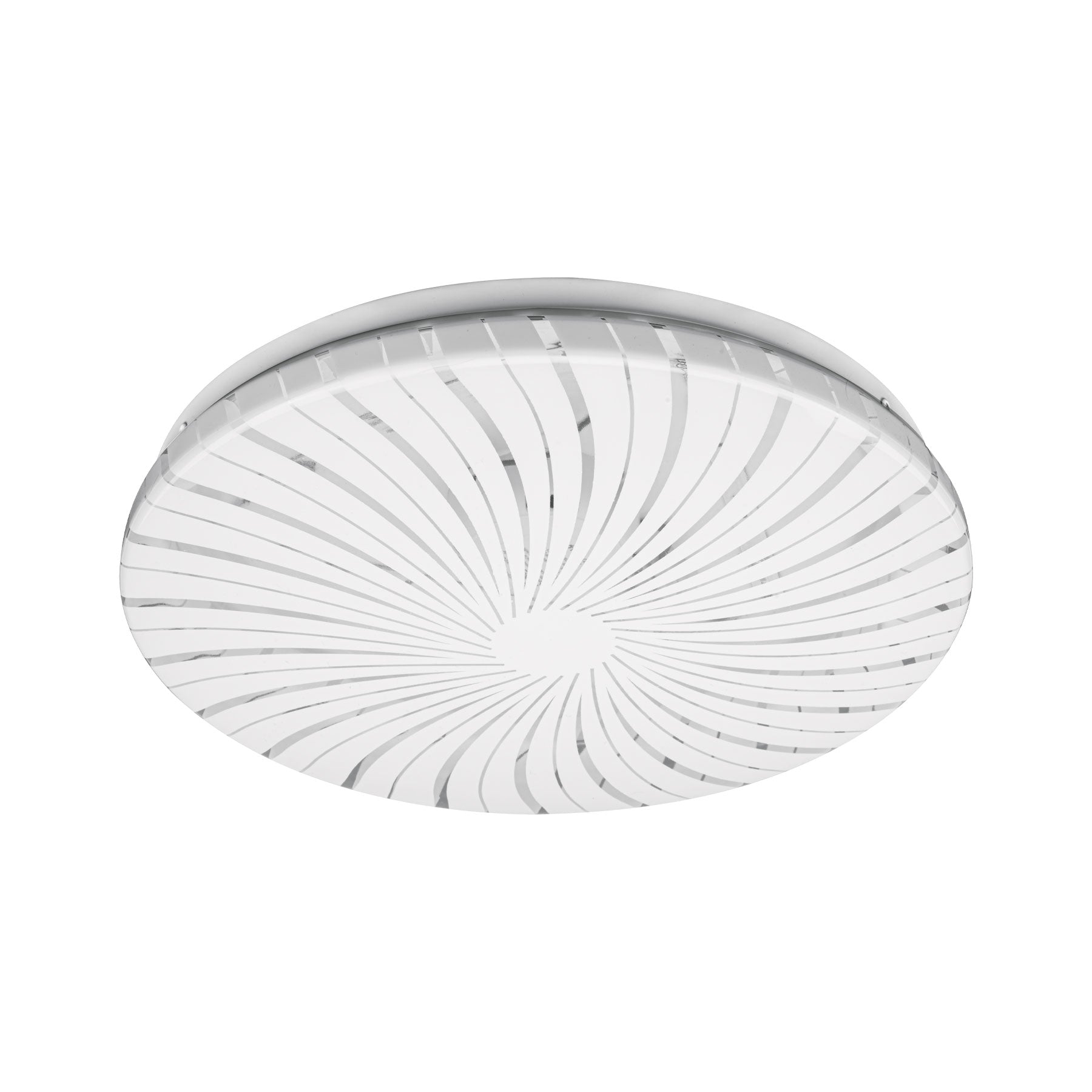 Luminario LED Luz Calida plafón decorativo 15W 3000K, espiral, BASIC