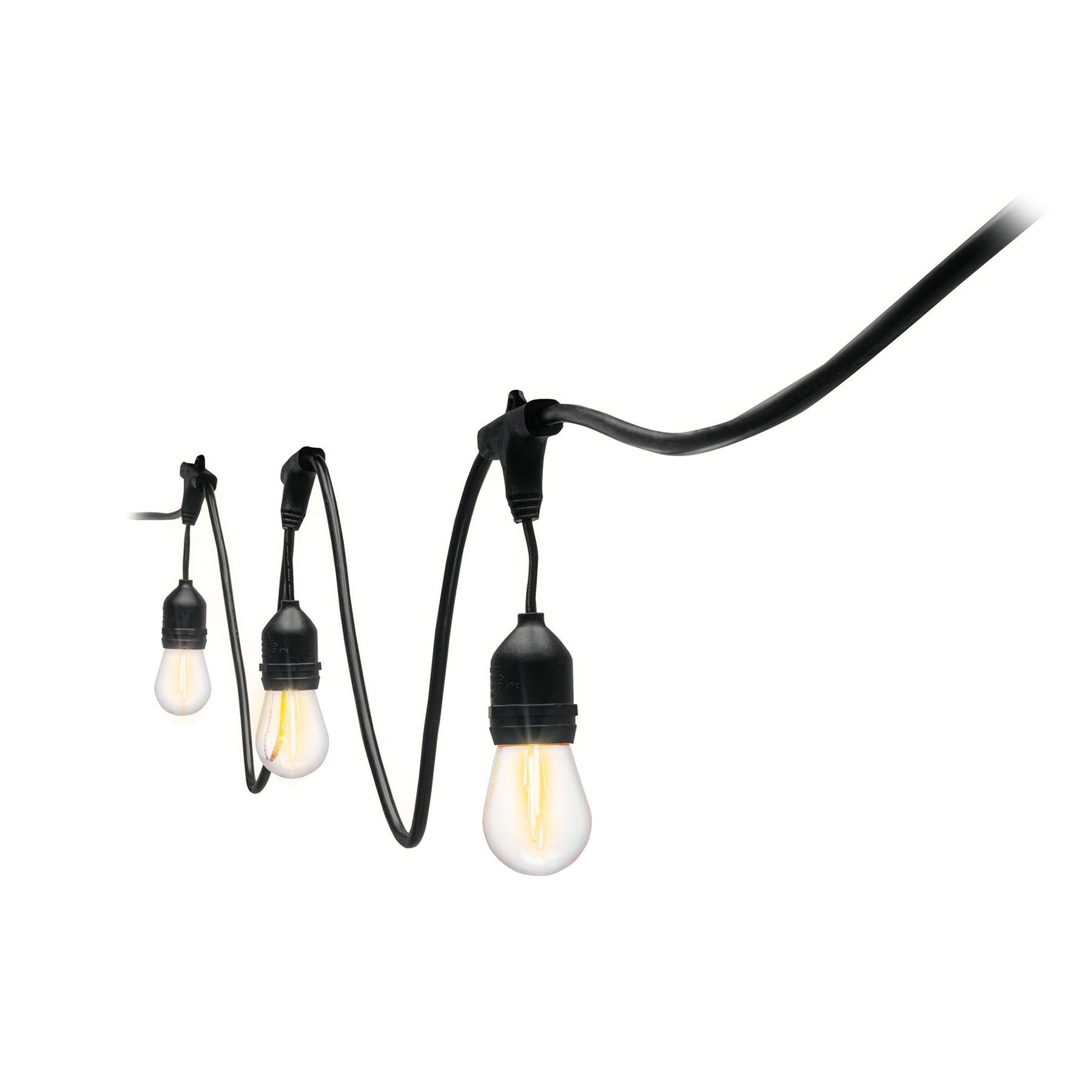 Serie de 14.6 m con 24 luces de LED para exterior, Volteck